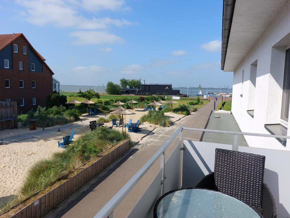Haus Strandglueck - Urlaub Mit Blick Auf Den Duemmer See Apartment Lembruch Bagian luar foto